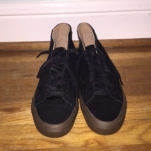 *NEW* Black Suede Mid Top Vans